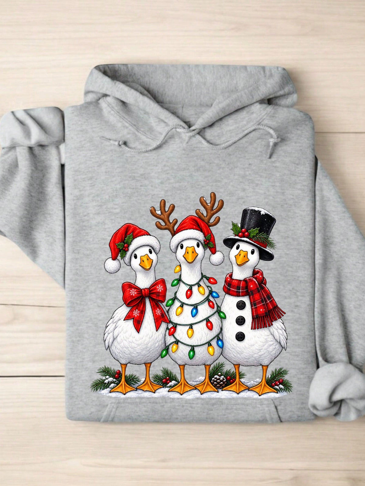 Christmas Goose Hoodie