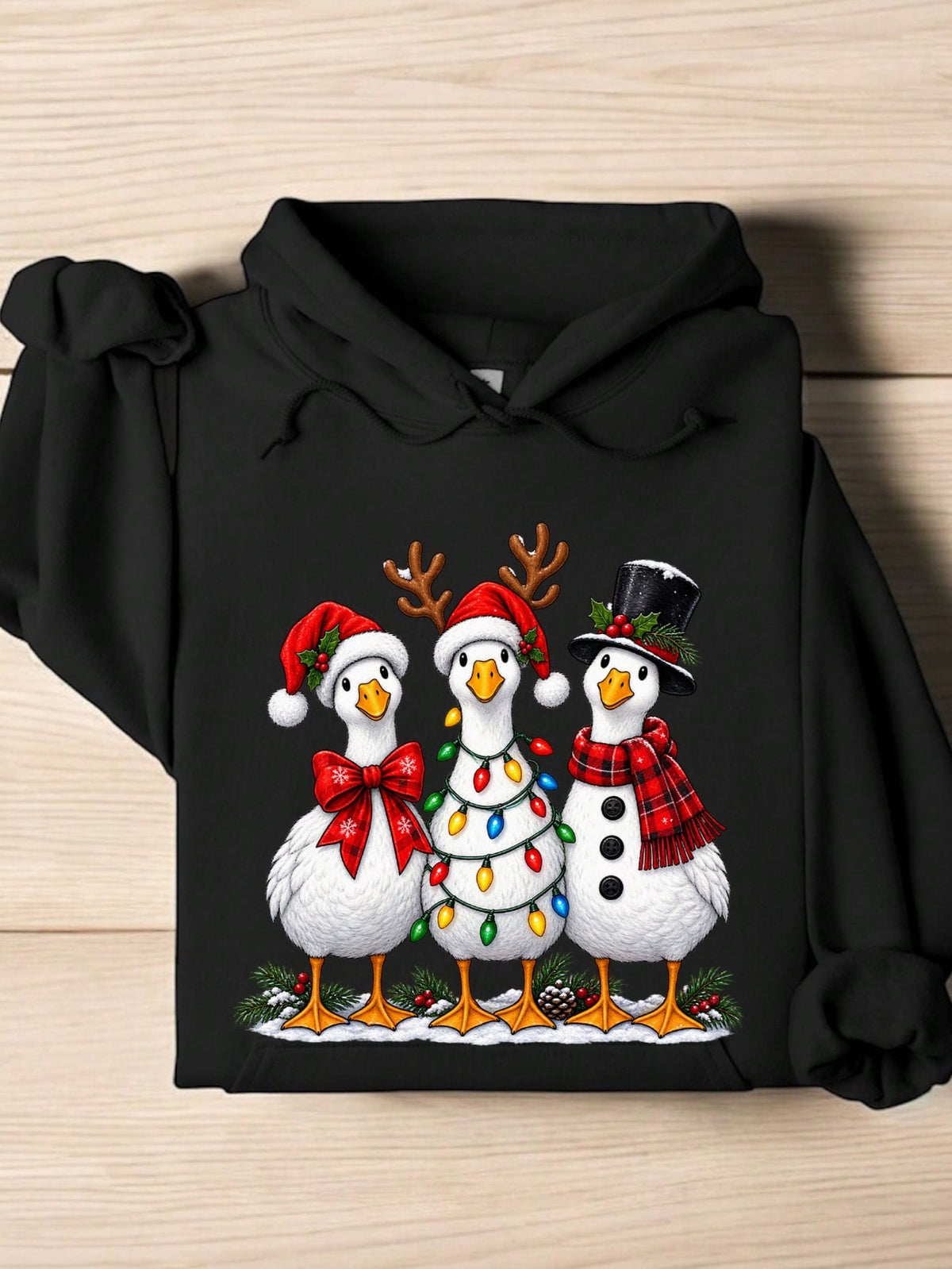 Christmas Goose Hoodie