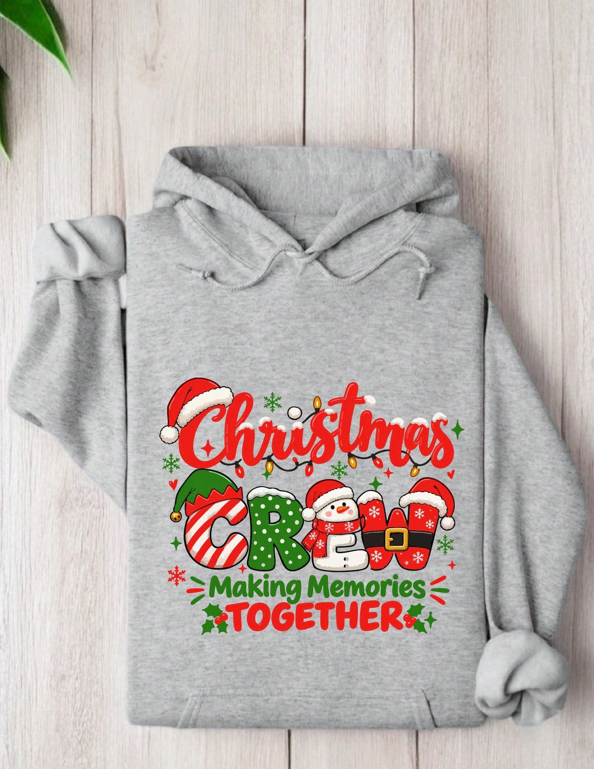Christmas Crew Making Memories Together Hoodie