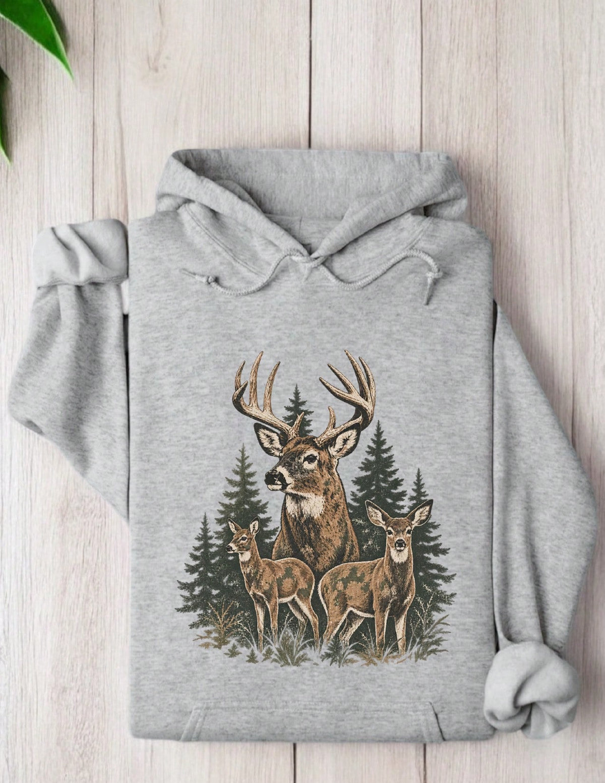 Vintage Midwest Deer Hoodie