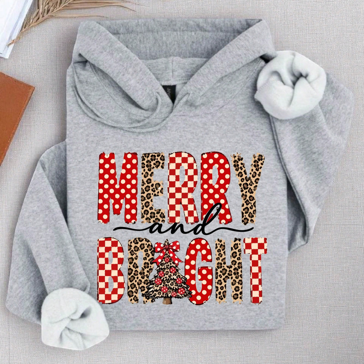 Merry And Bright Hoodie