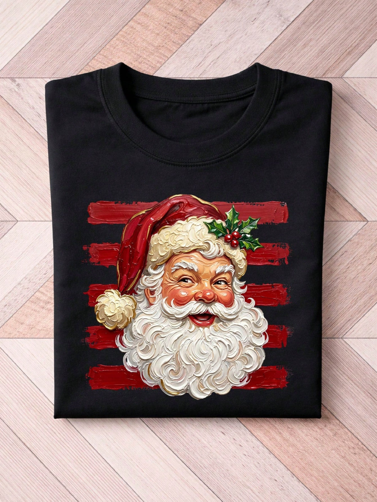 Retro Santa Clause Christmas T-Shirt