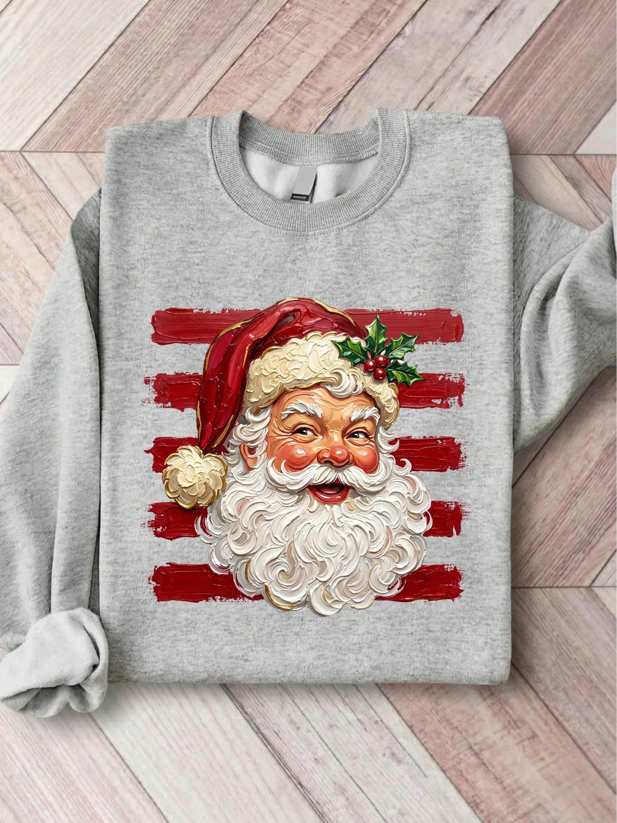Retro Santa Clause Christmas Sweatshirt