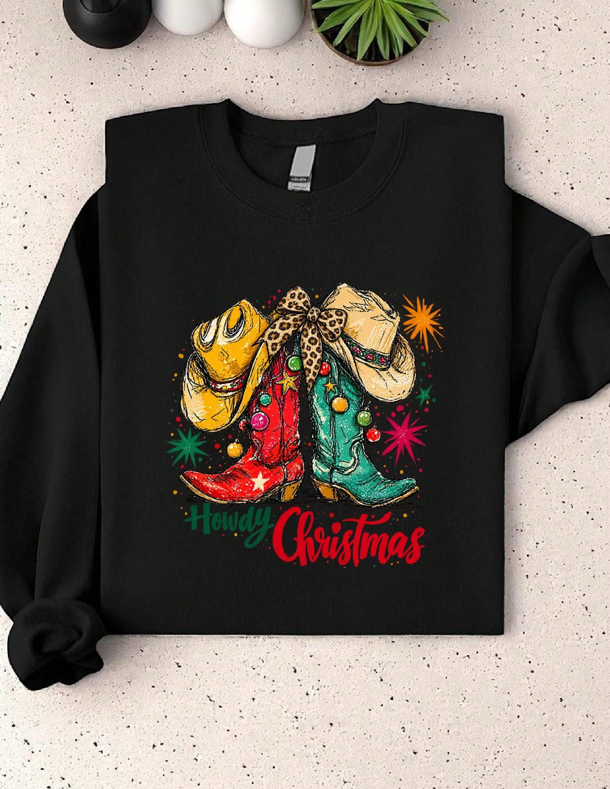 Howdy Christmas Sweatshirt