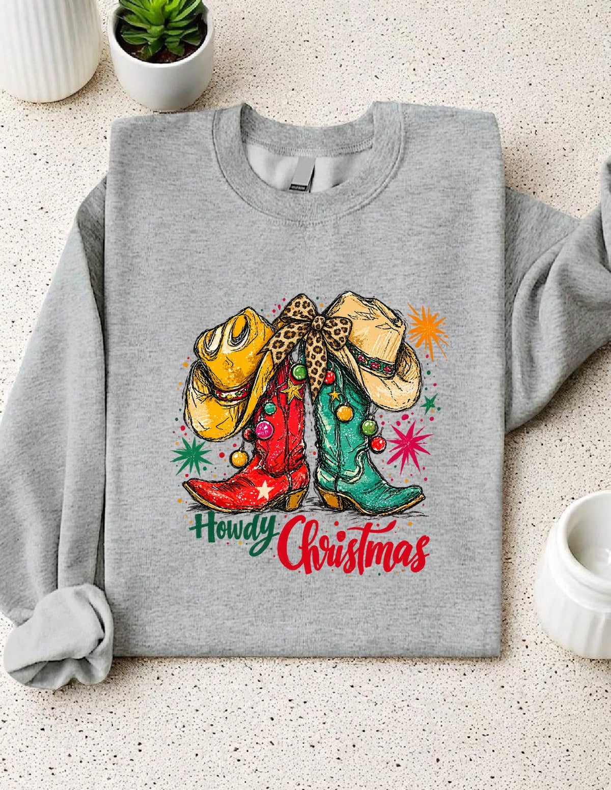 Howdy Christmas Sweatshirt