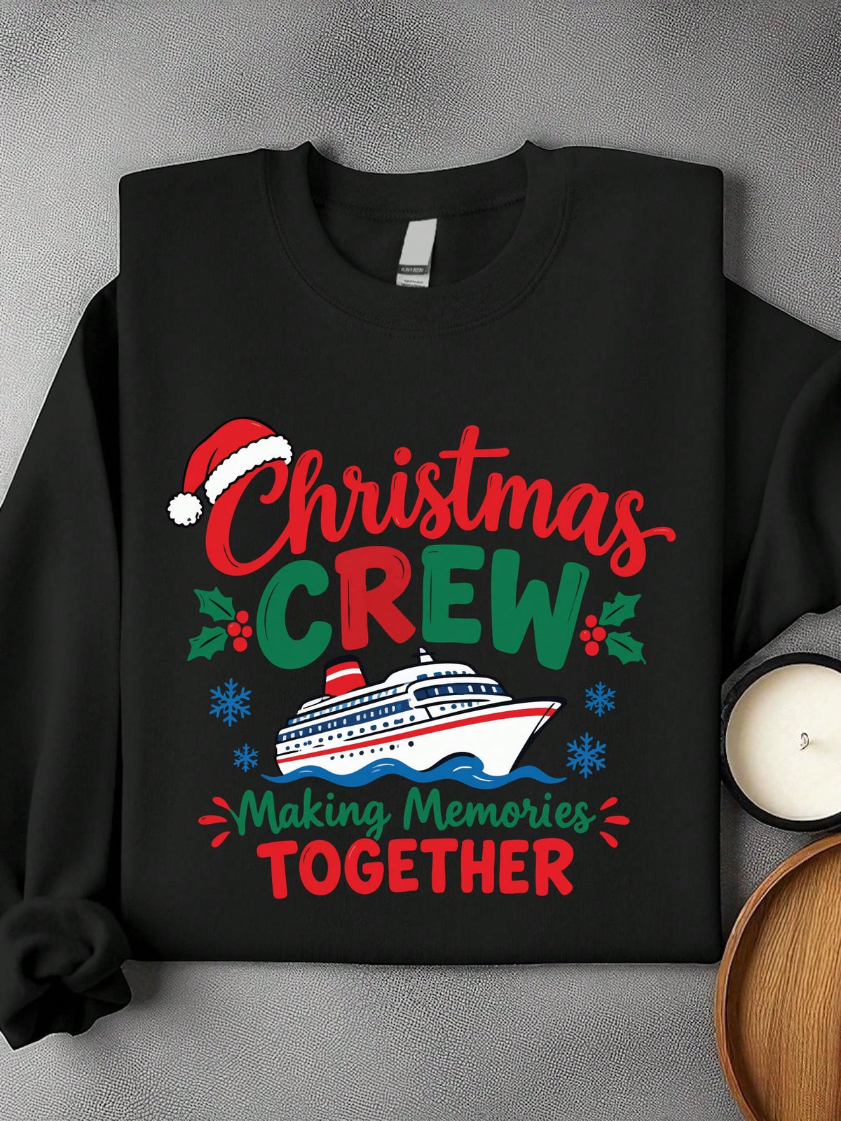 Family Christmas Cruise Crew Unisex Sweatshirt