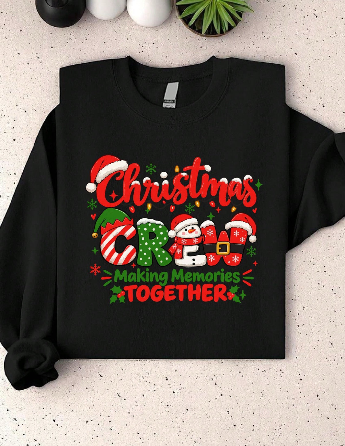 Christmas Crew Making Memories Together Sweatshirt