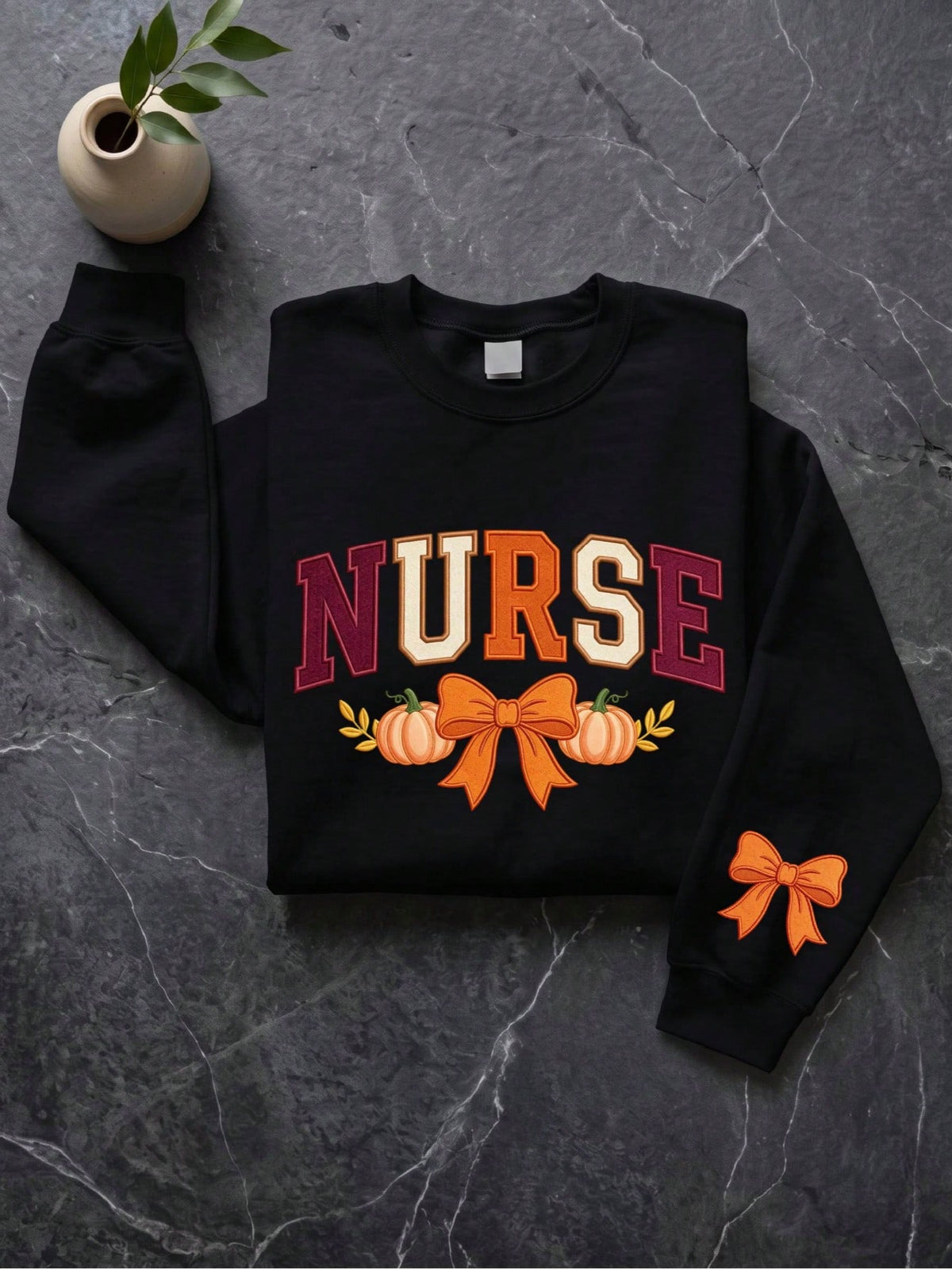 Nurse Fall Coquette Sweatshirt