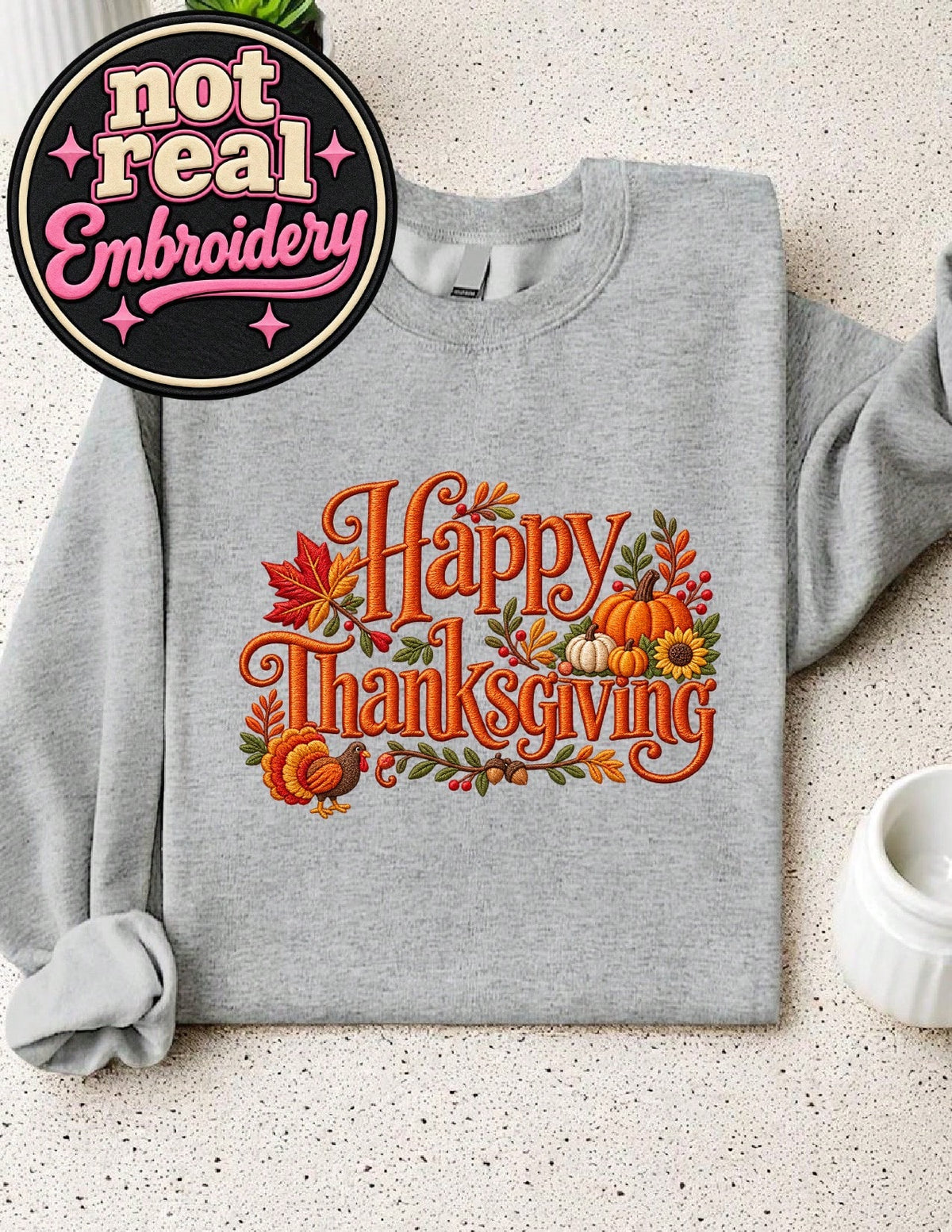 Happy Thanksgiving (DTF Graphic Print) Sweatshirt