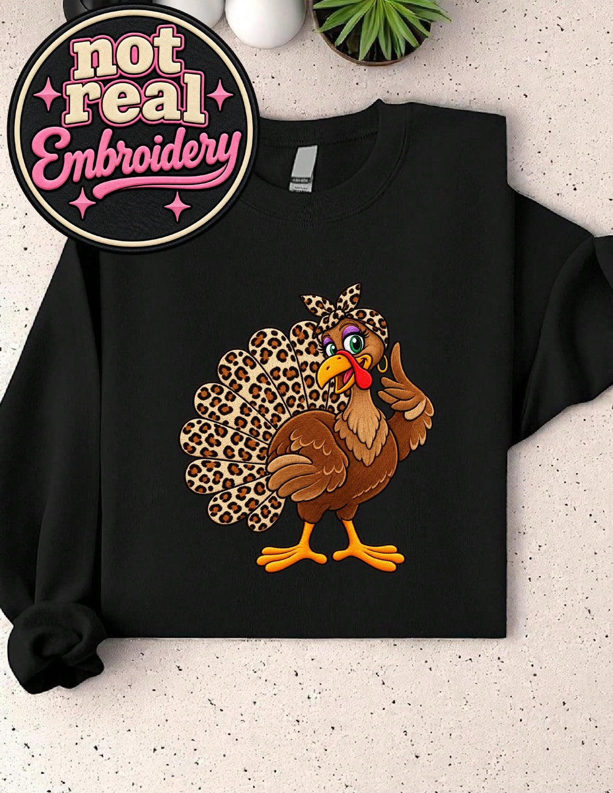 Thanksgiving Turkey (DTF Graphic Print) Sweatshirt