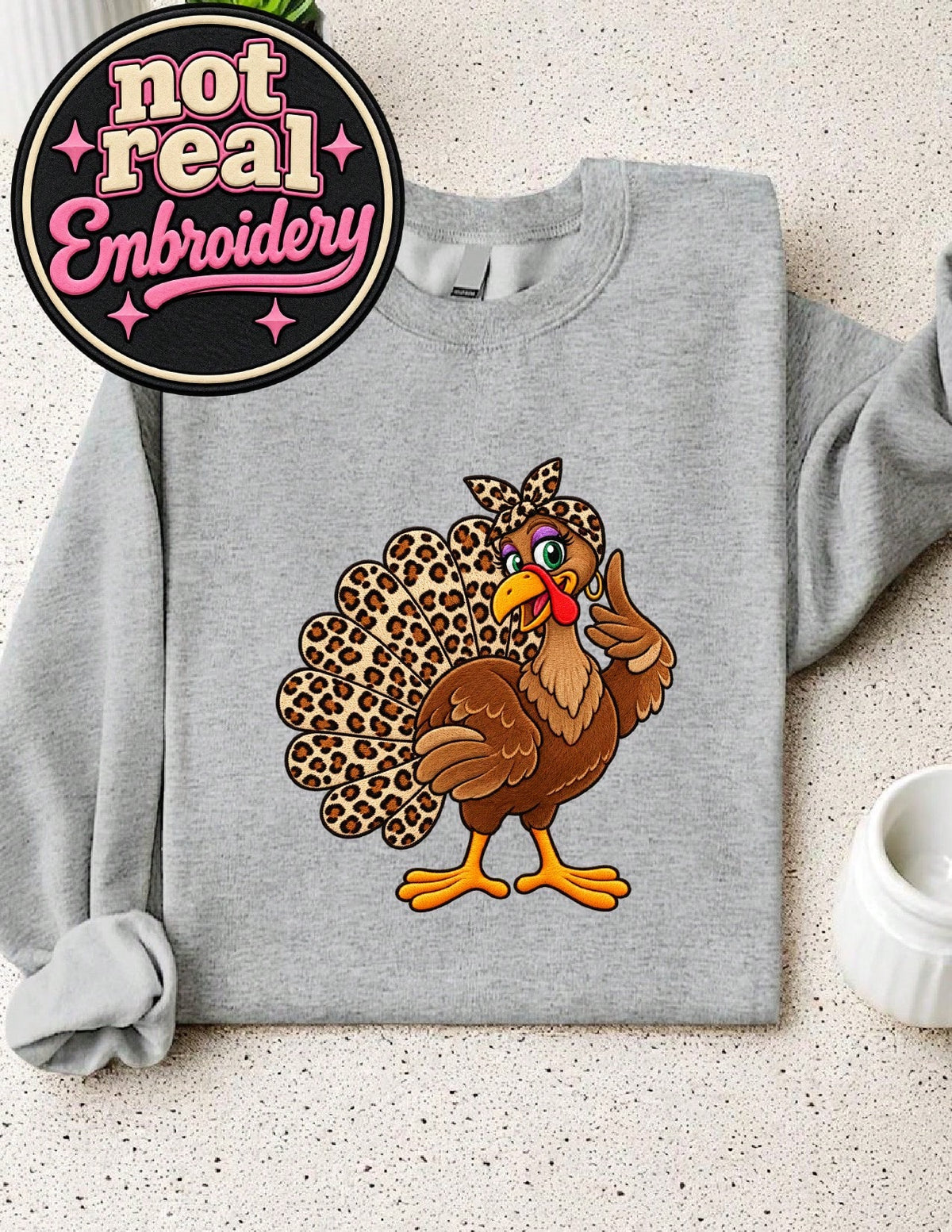 Thanksgiving Turkey (DTF Graphic Print) Sweatshirt