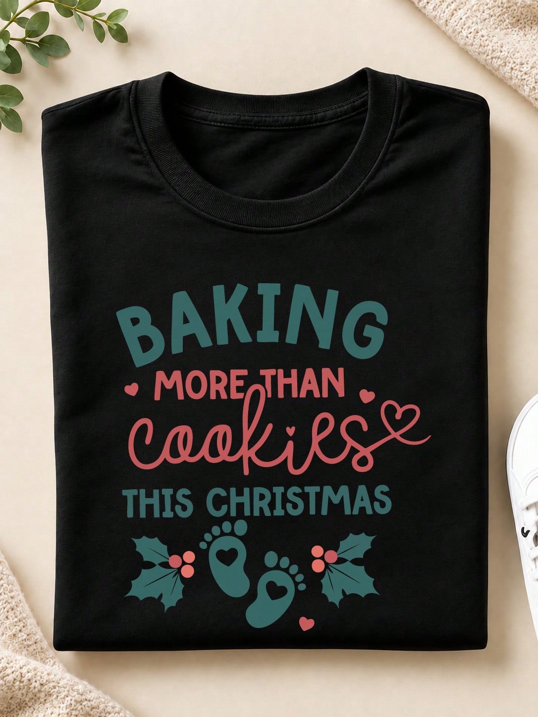 Christmas Pregnancy Unisex T-Shirt