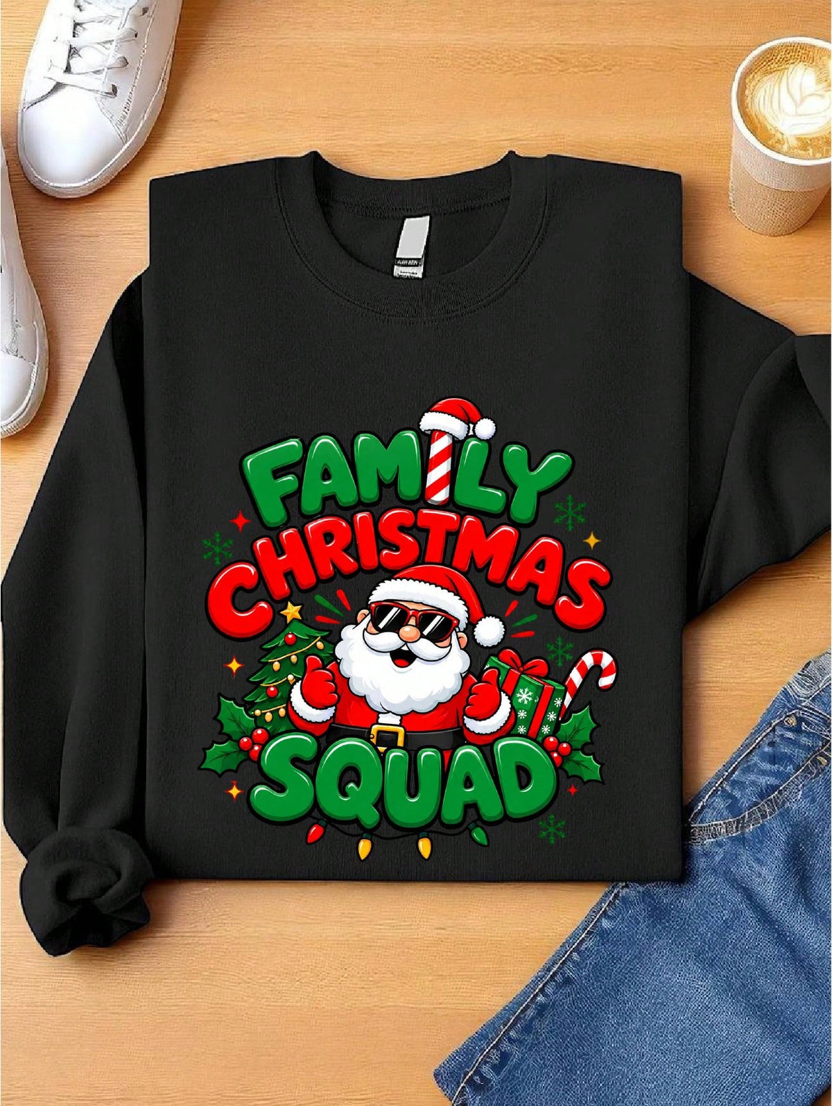 Family Christmas Squad Sweatshirt