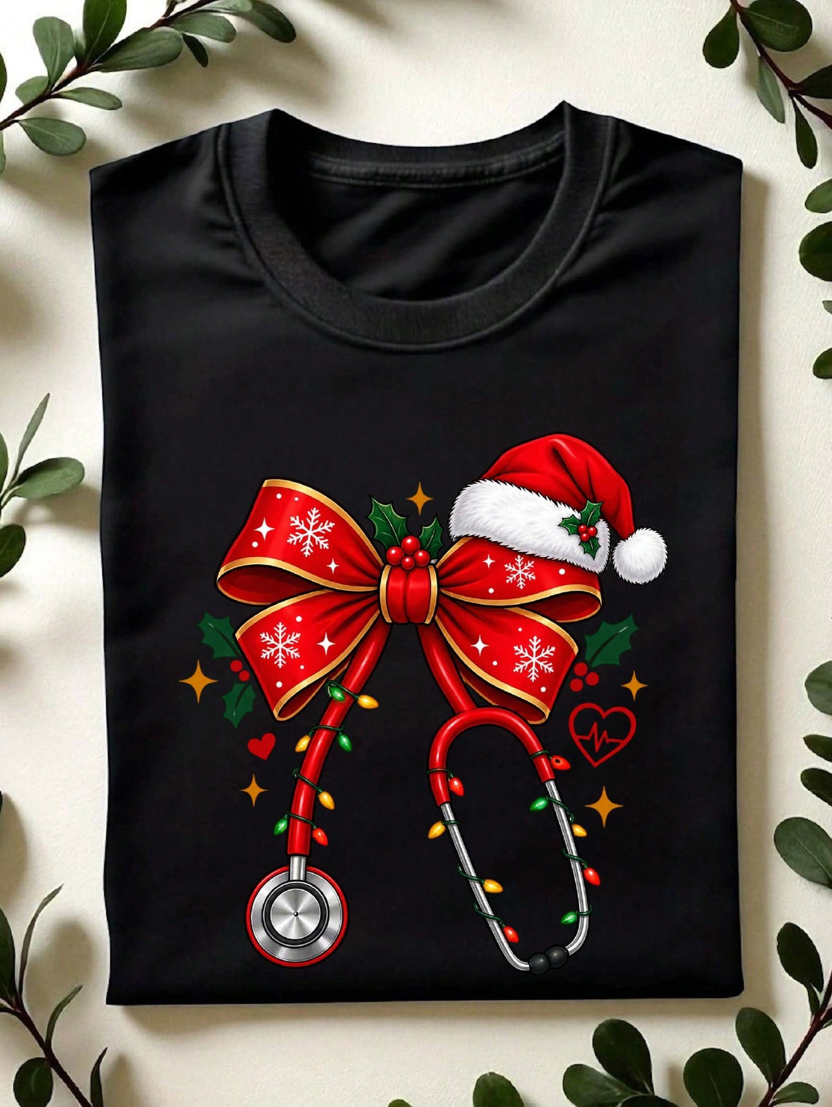 Nurse Christmas Coquette T-Shirt