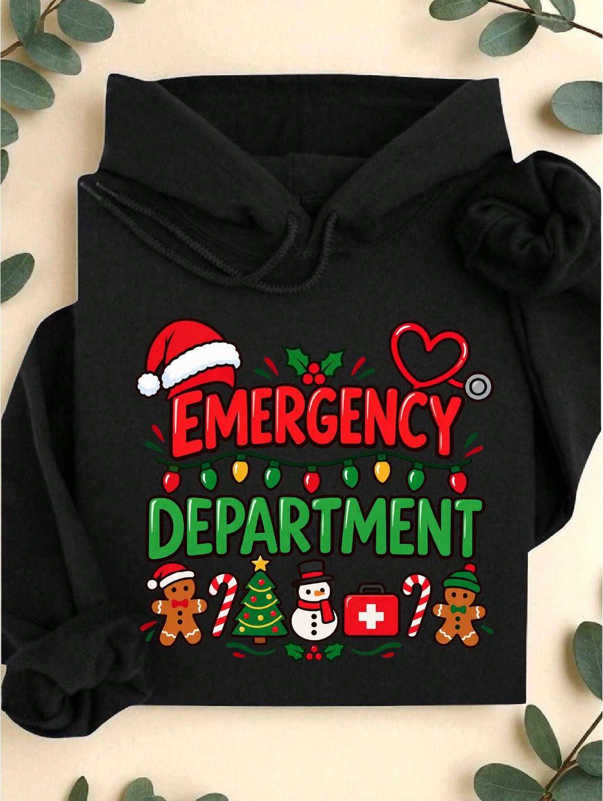 Emergency Department Christmas Hoodie