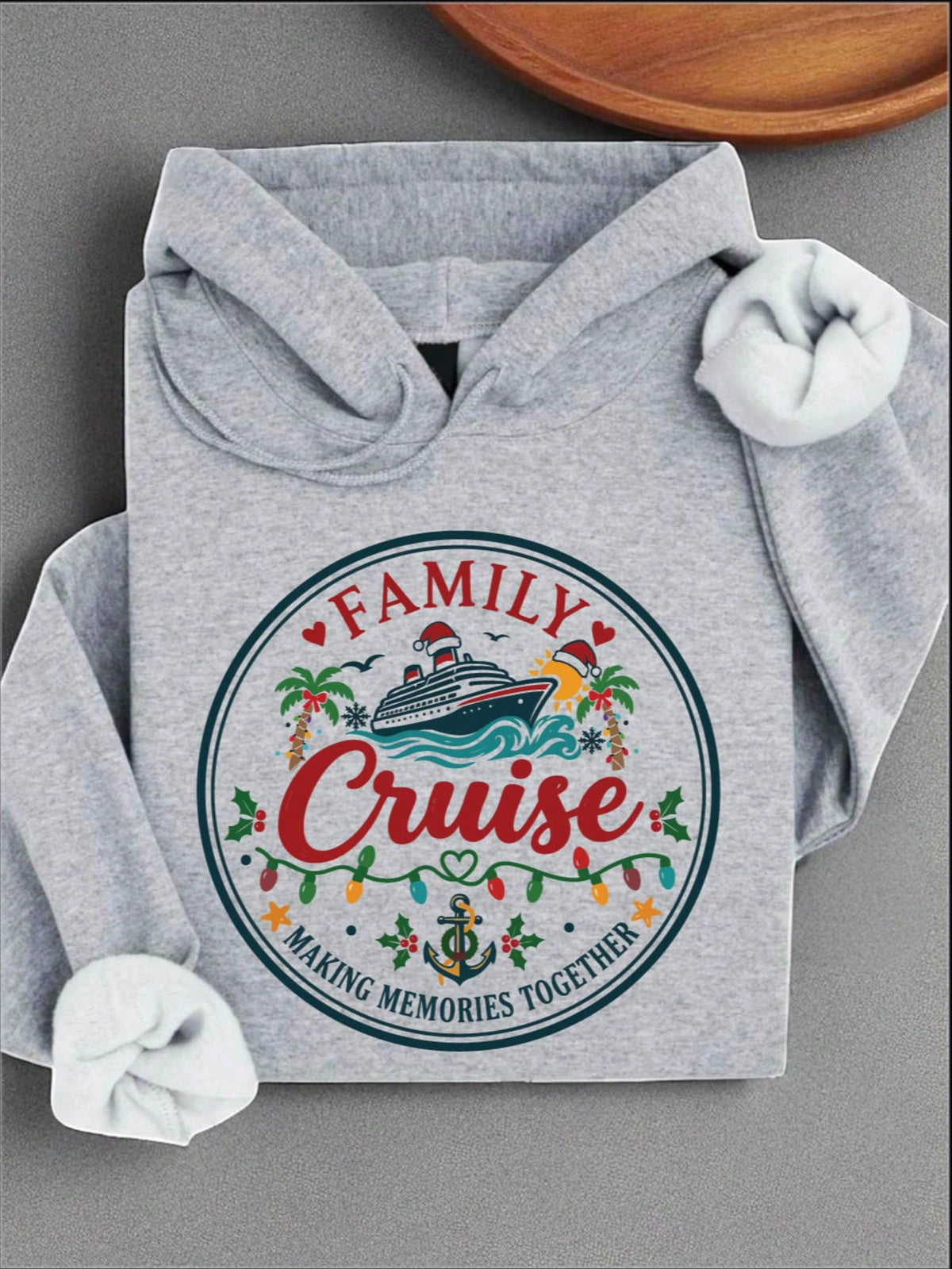Christmas Family Cruise Making Memories Together Unisex Hoodie