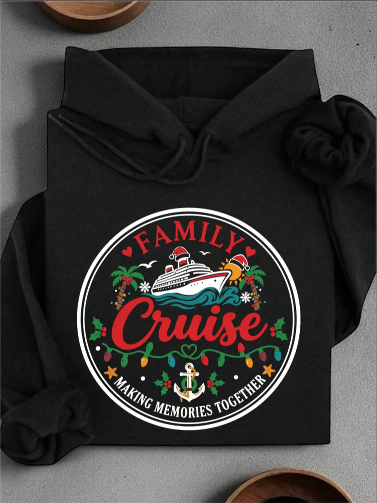 Christmas Family Cruise Making Memories Together Unisex Hoodie