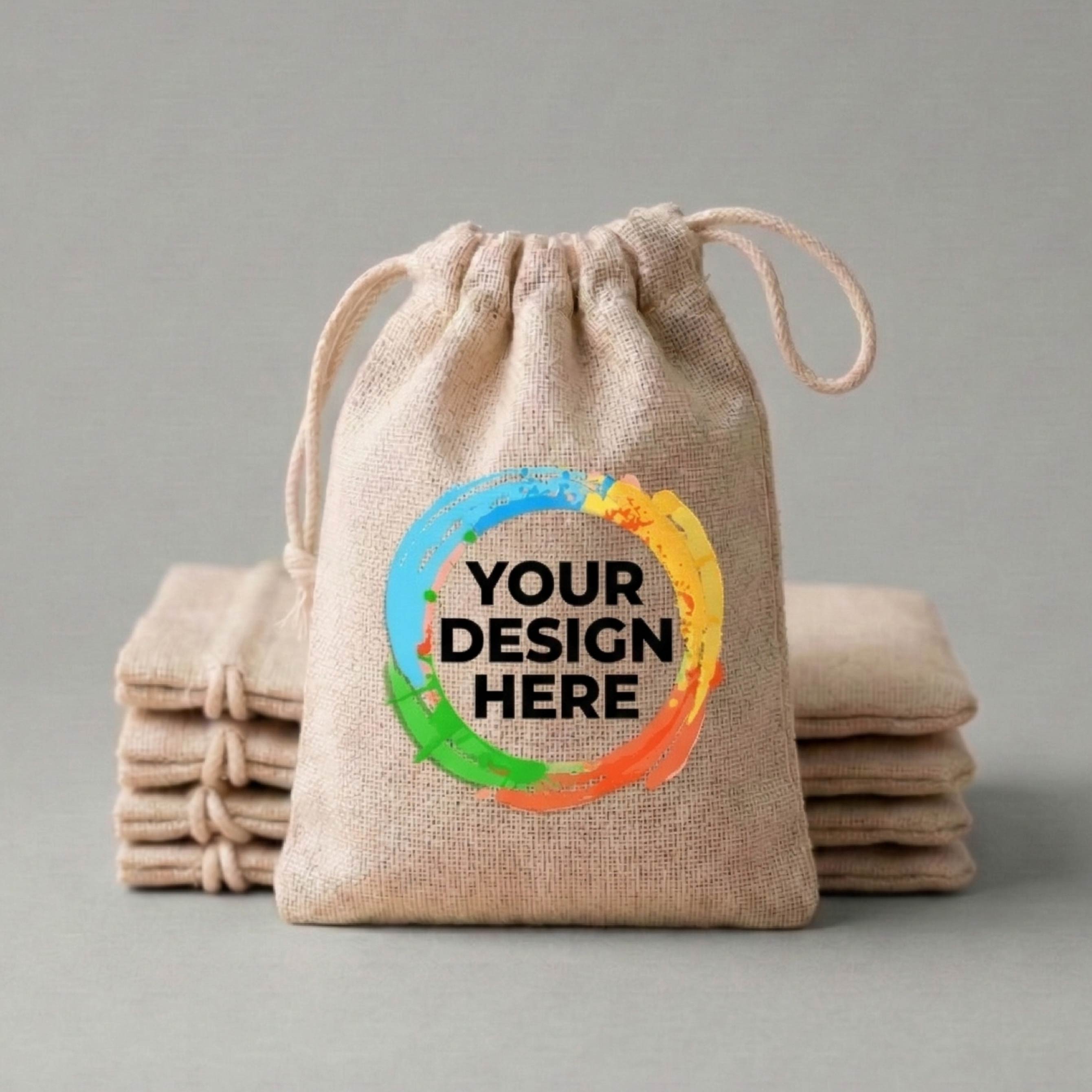 Custom Personalized Gift Bags Hangover Kit, Drawstring Bag,Gift Pouches For Christmas,Wedding Favor Bags,Small Jewellery Pouch