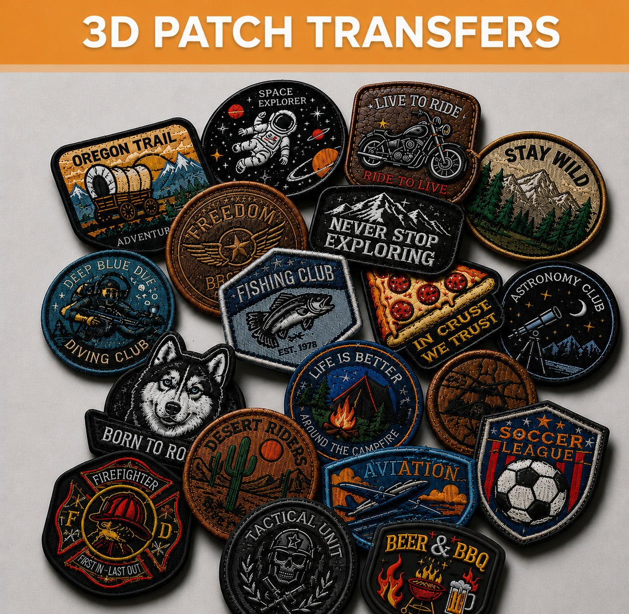 3D Patch Transfers By Sizes