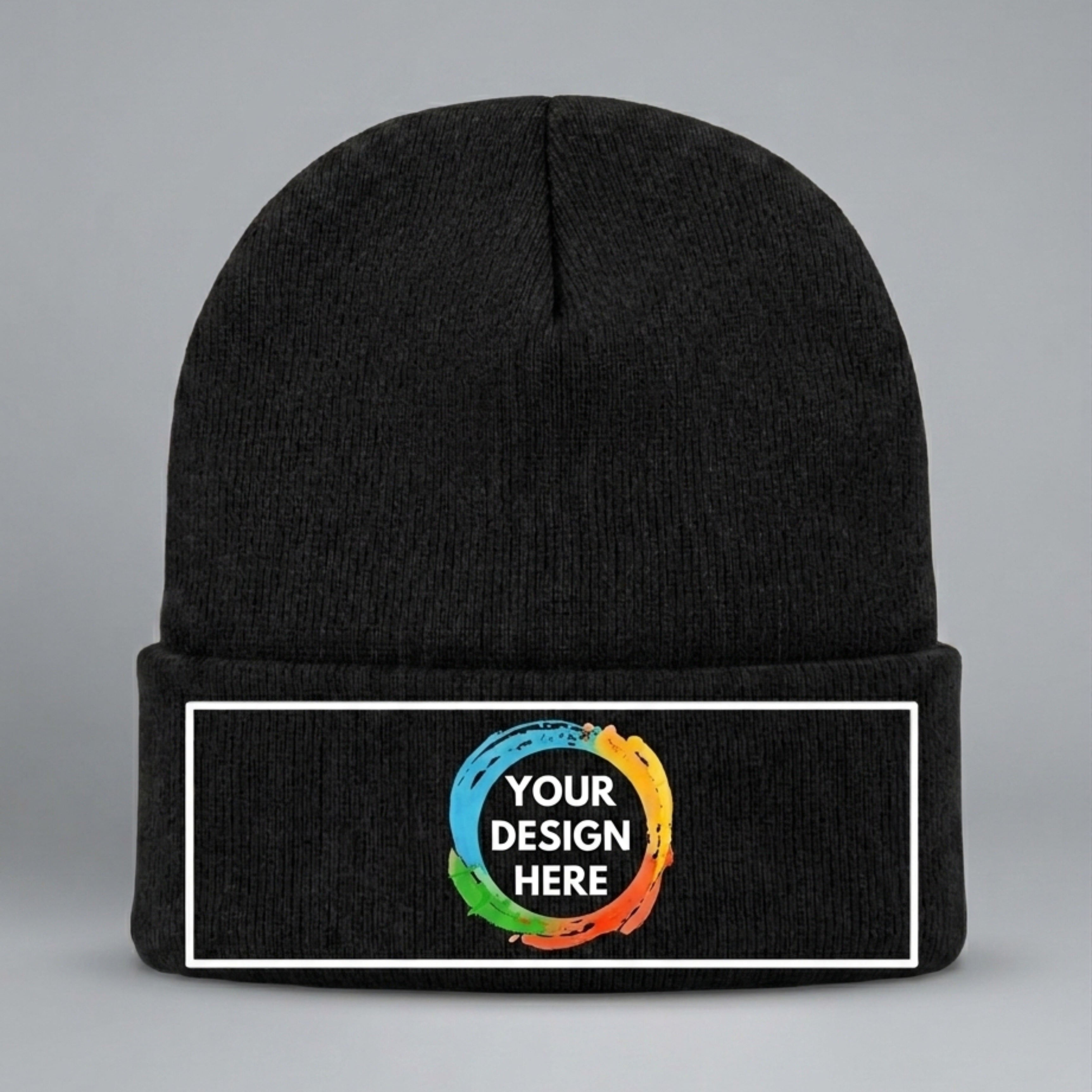 Beanie Hat Custom Personalized Same Day Printing and Shipping