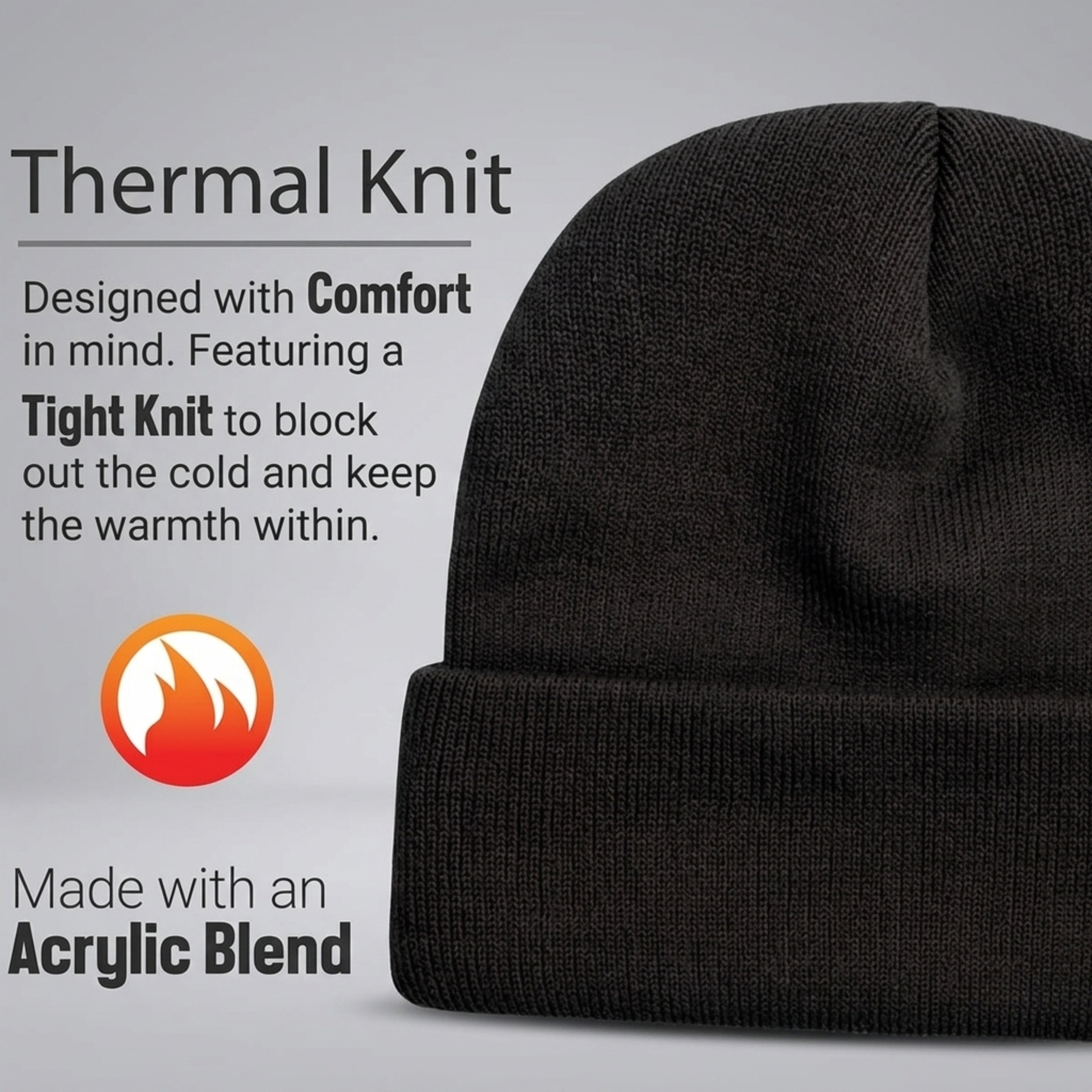 Beanie Hat Custom Personalized Same Day Printing and Shipping