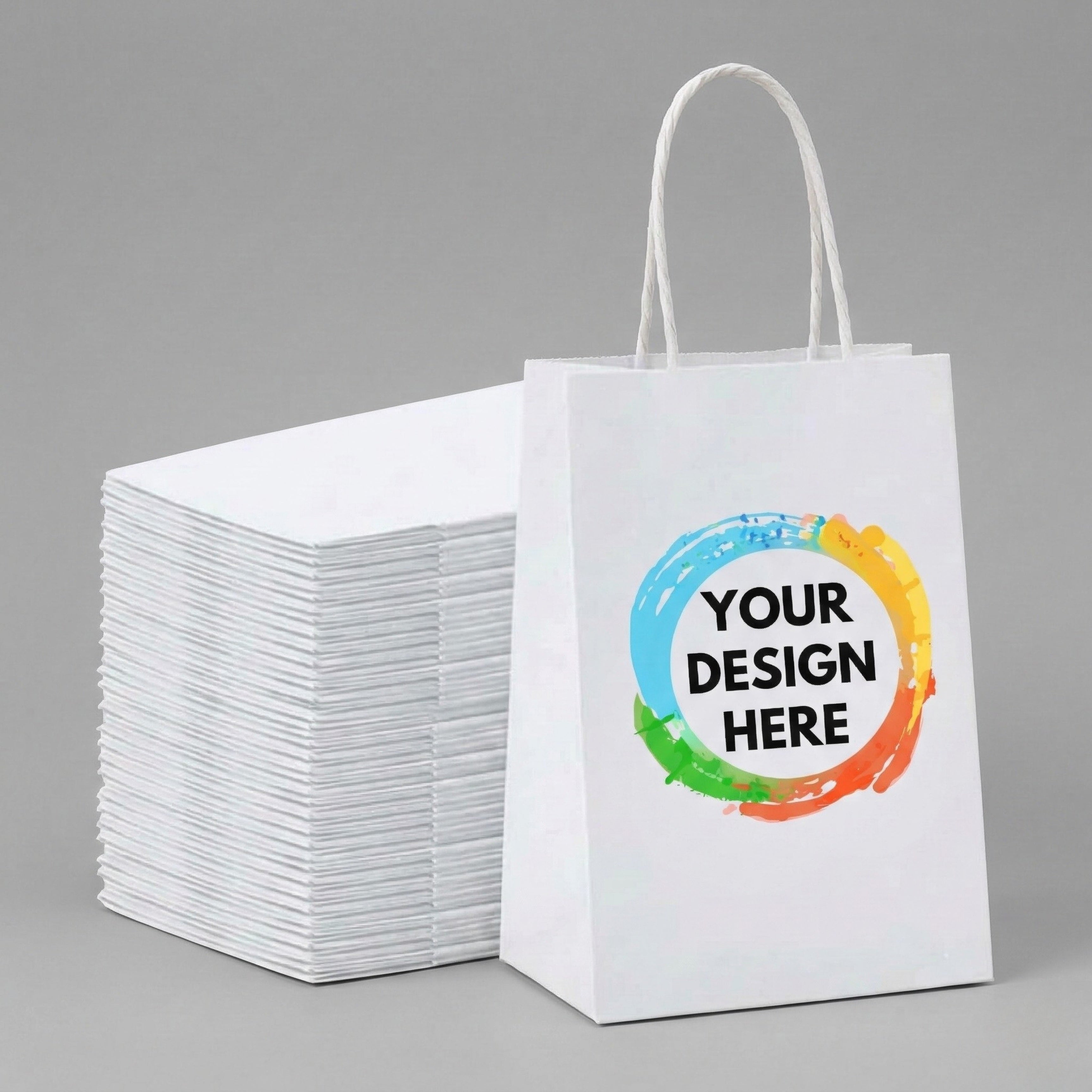 Paper Bag Custom Personalized Same Day Printing and Shipping