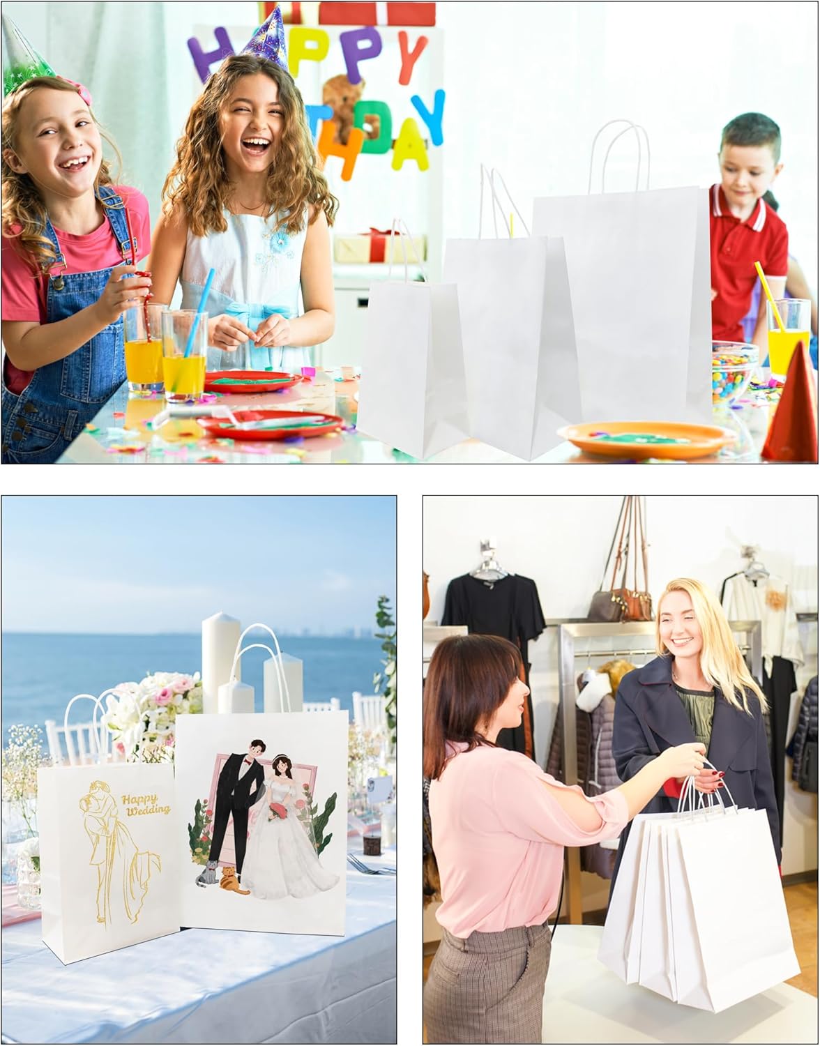 Paper Bag Custom Personalized Same Day Printing and Shipping