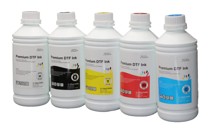 Premium DTF Ink -- Textile Pigment Ink 1L/Bottle Special designed for I3200A I1600 XP600