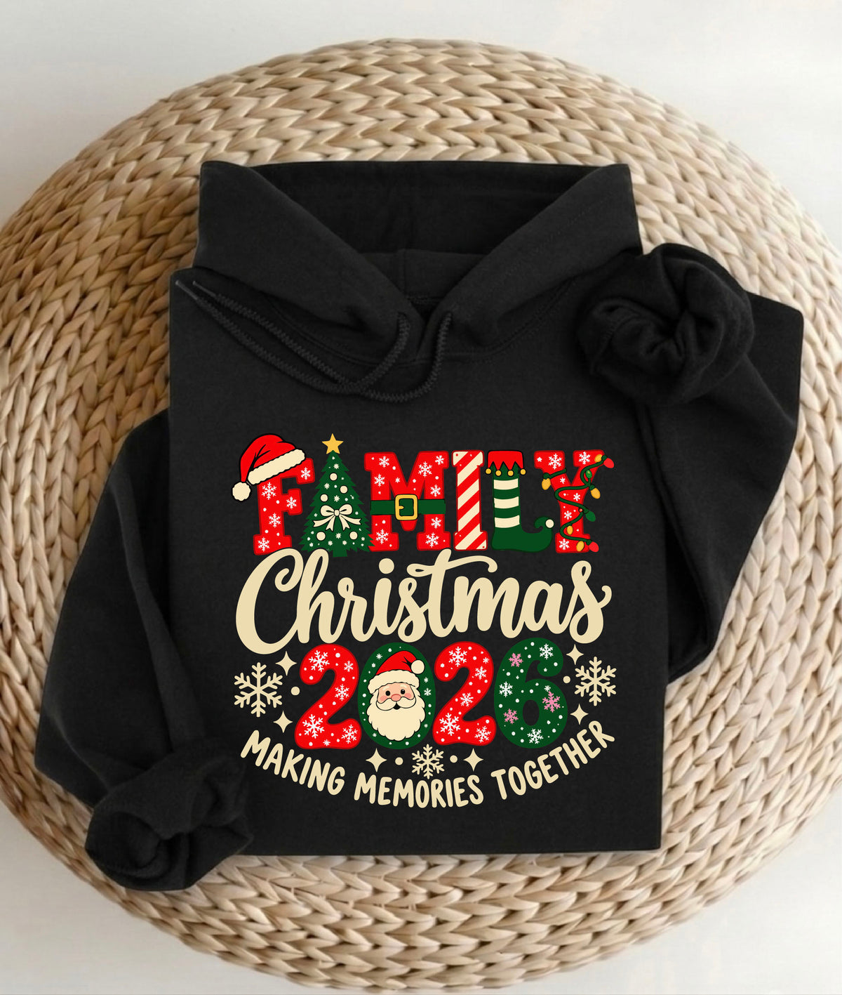 Family Christmas 2026 Making Memories Together T-Shirt, Sweatshirt, Hoodie