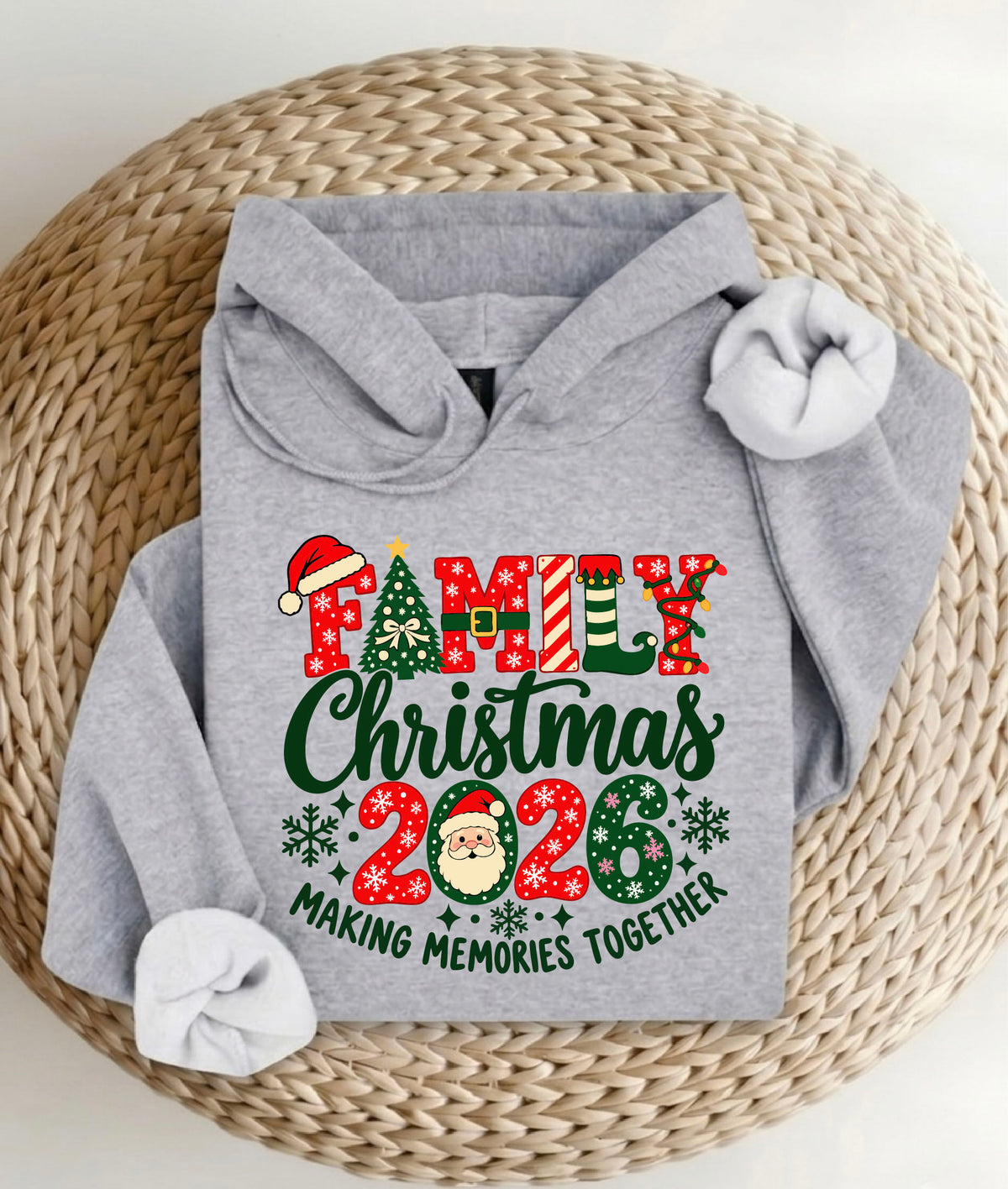Family Christmas 2026 Making Memories Together T-Shirt, Sweatshirt, Hoodie