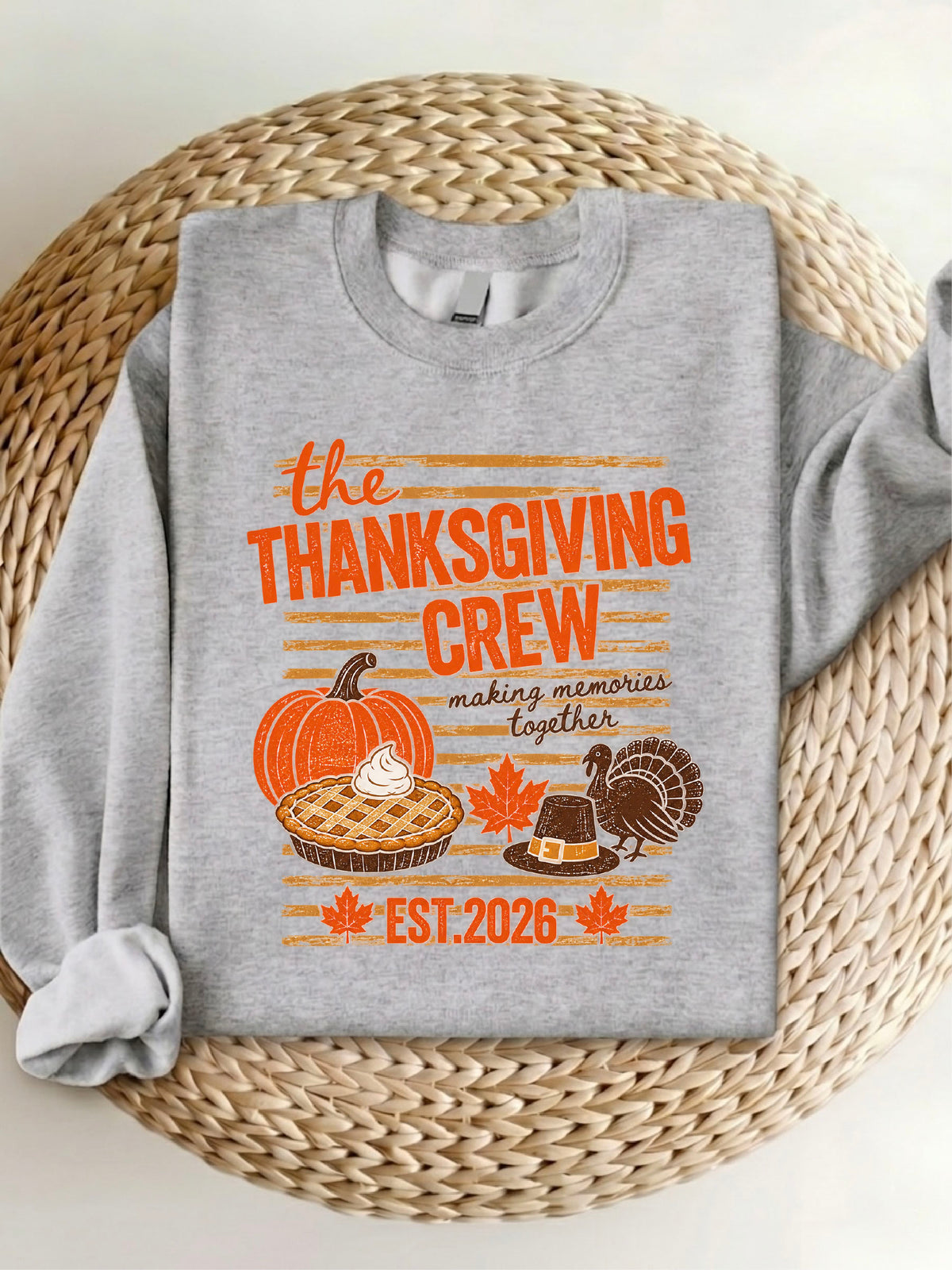 The Thanksgiving Crew T-Shirt, Sweatshirt, Hoodie