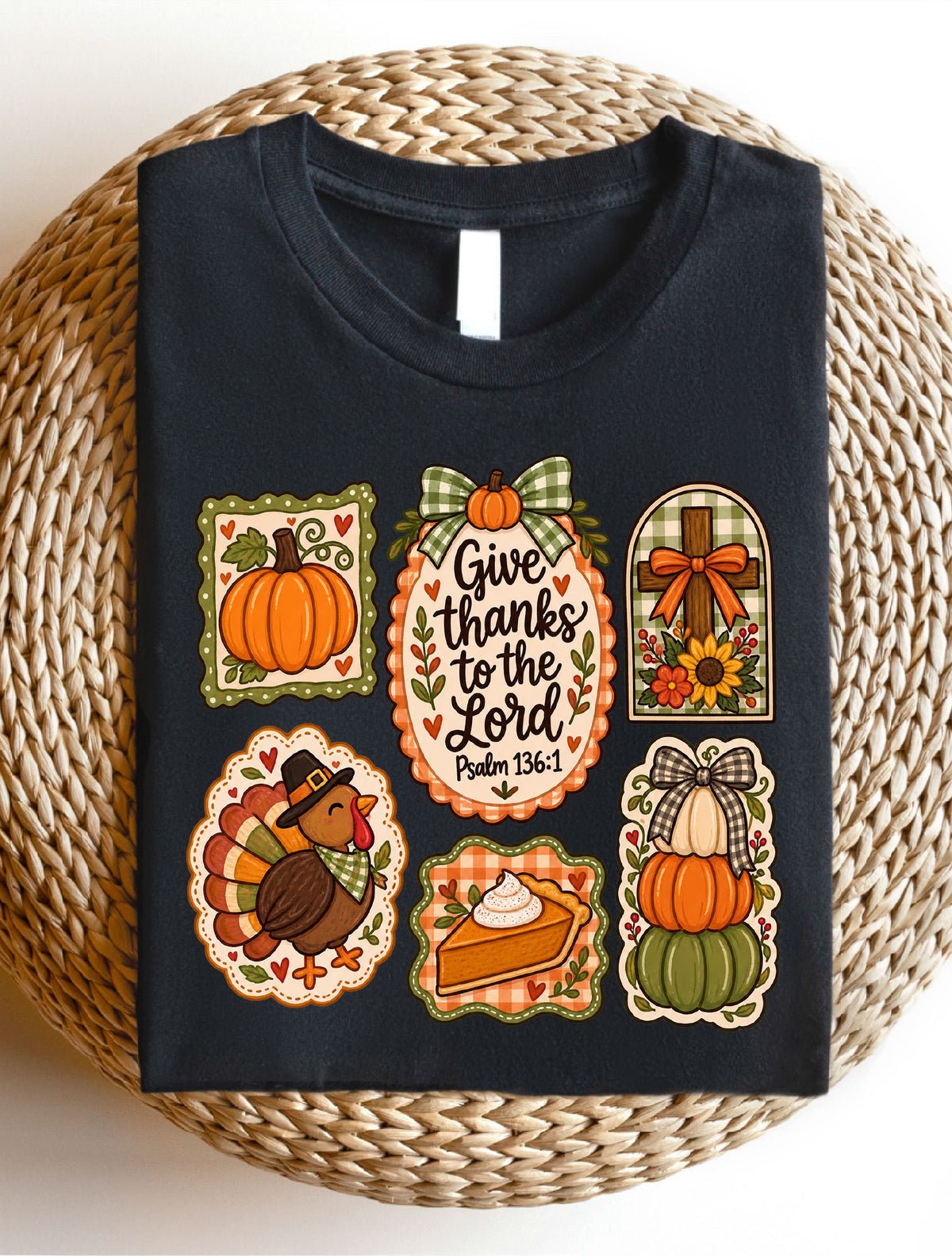 Give Thanks To The Lord Shirt | Christian Thanksgiving Sweatshirt | Fall Faith Hoodie | Bible Verse Gift