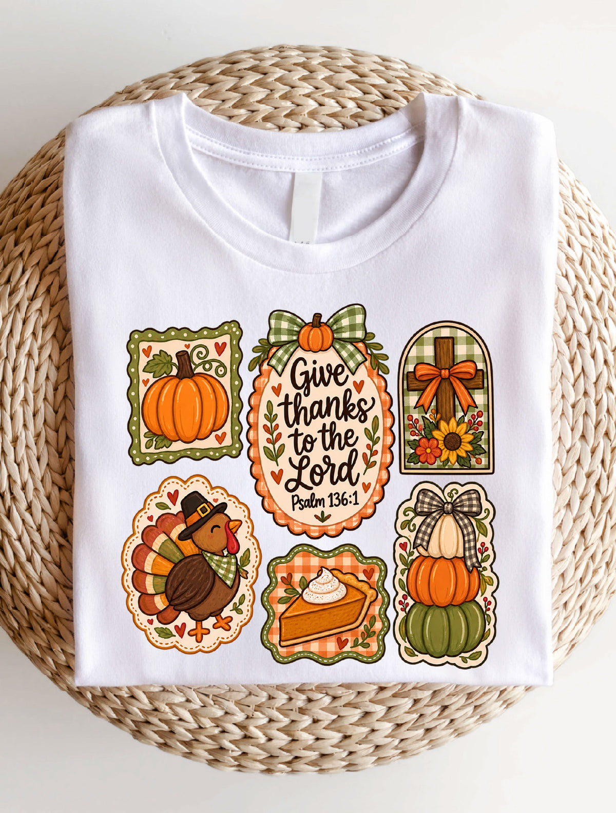 Give Thanks To The Lord Shirt | Christian Thanksgiving Sweatshirt | Fall Faith Hoodie | Bible Verse Gift