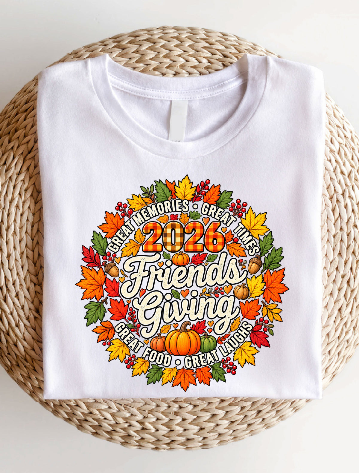 Friendsgiving 2026 Shirt | Matching Friendsgiving Crew Sweatshirt | Funny Thanksgiving Friends Reunion Hoodie