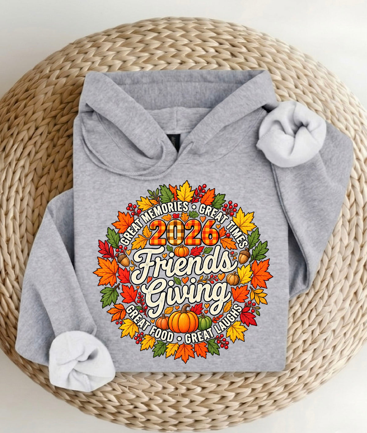Friendsgiving 2026 Shirt | Matching Friendsgiving Crew Sweatshirt | Funny Thanksgiving Friends Reunion Hoodie