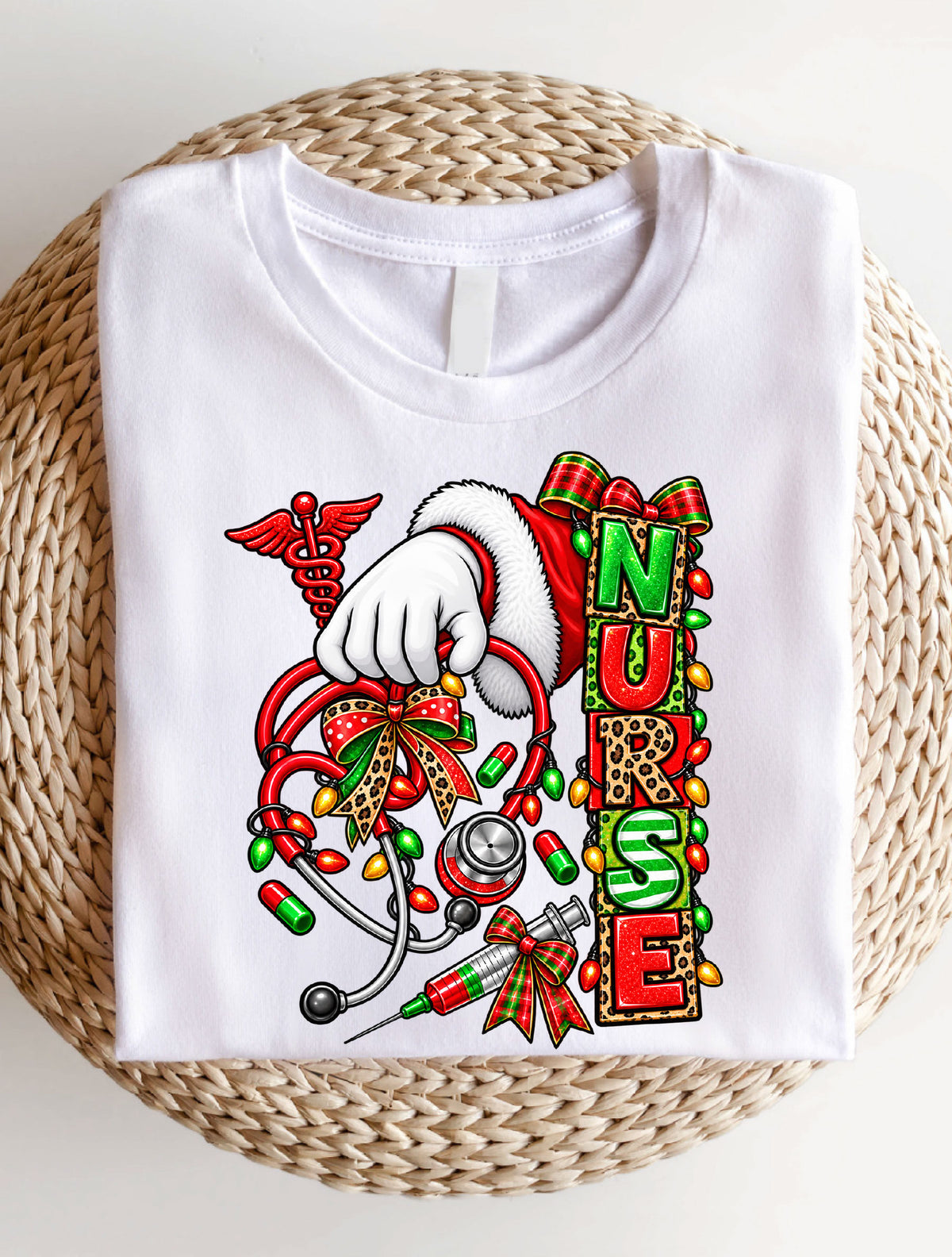 Nurse Xmas T-Shirt, Sweatshirt, Hoodie