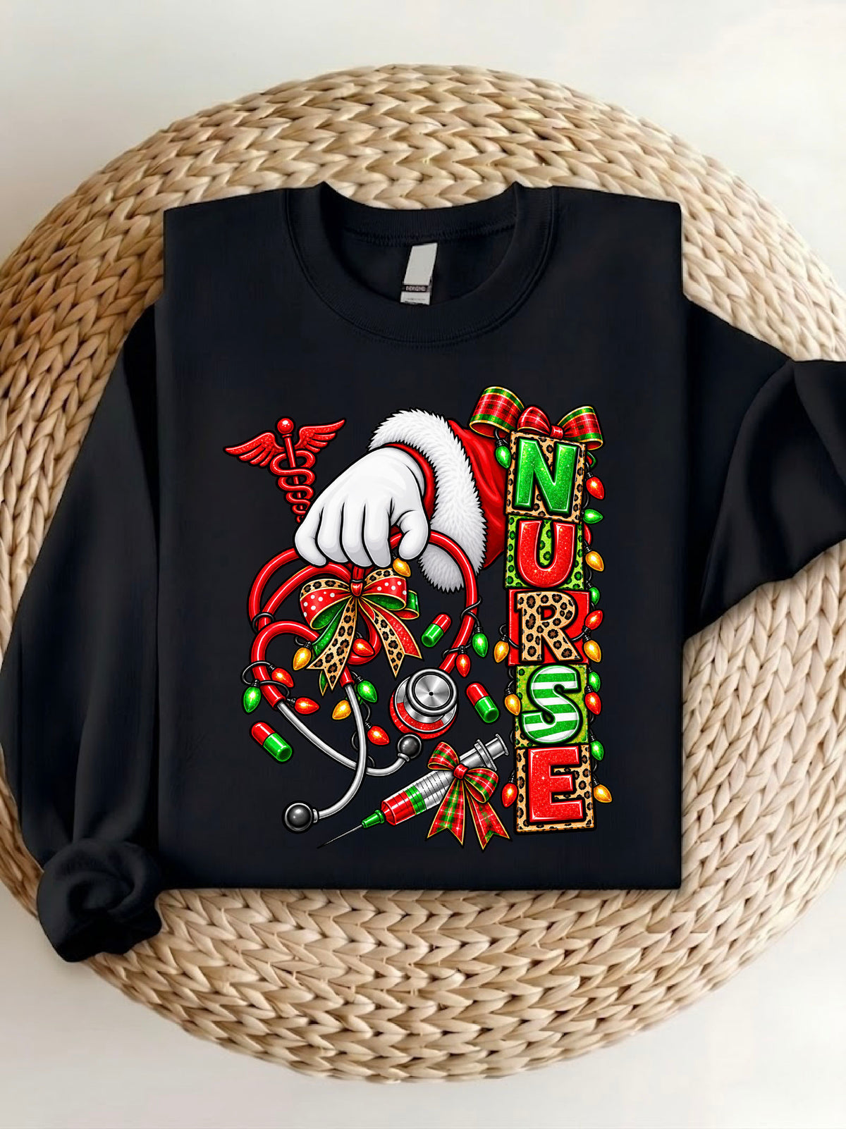 Nurse Xmas T-Shirt, Sweatshirt, Hoodie