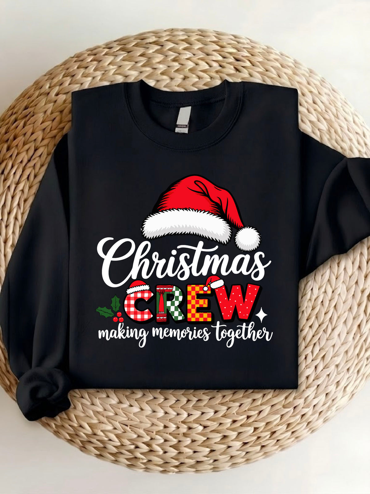 Christmas Crew Making Memories Together T-Shirt, Sweatshirt, Hoodie