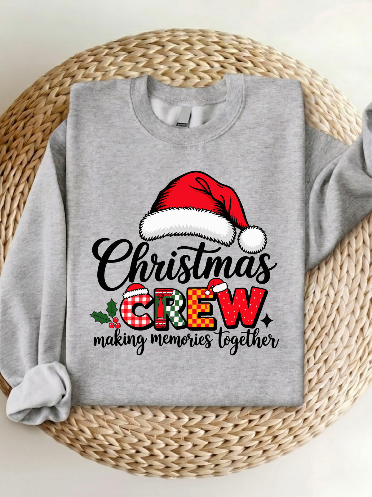 Christmas Crew Making Memories Together T-Shirt, Sweatshirt, Hoodie