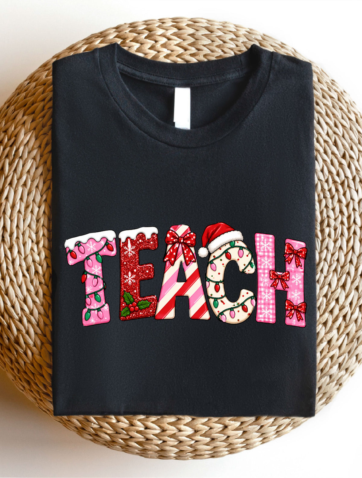 Teach Xmas T-Shirt, Sweatshirt, Hoodie