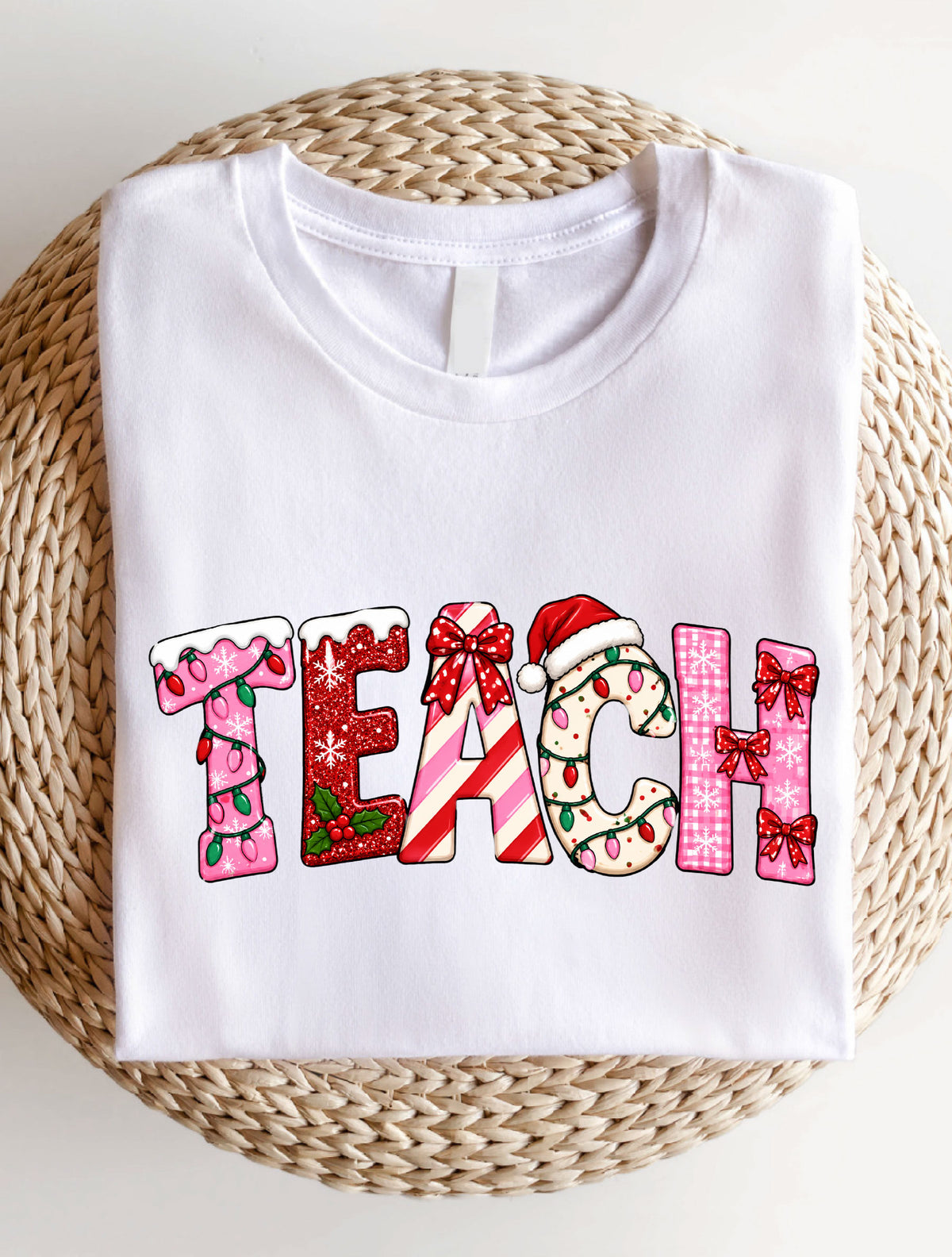 Teach Xmas T-Shirt, Sweatshirt, Hoodie