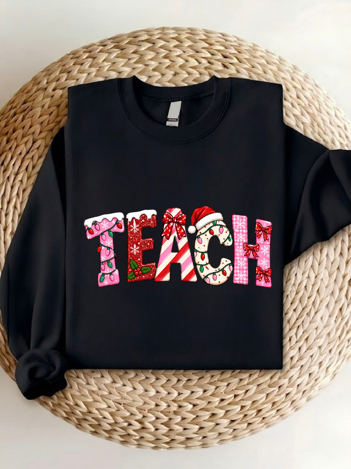 Teach Xmas T-Shirt, Sweatshirt, Hoodie