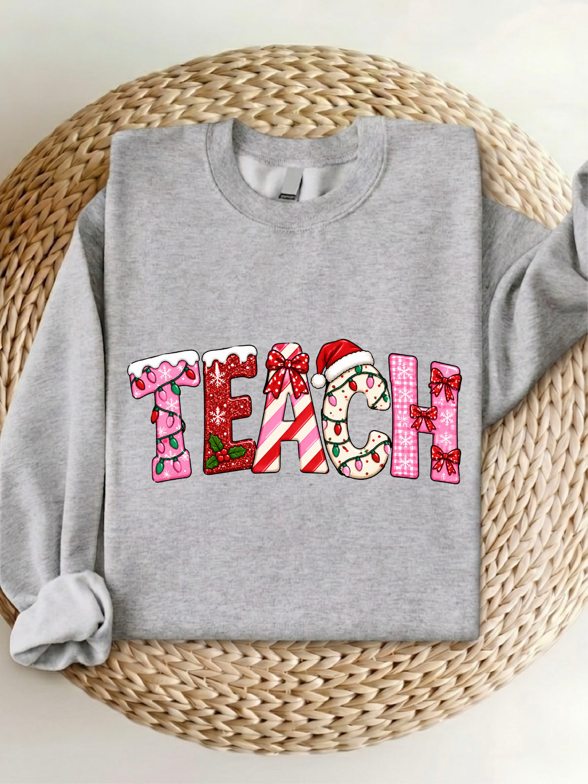Teach Xmas T-Shirt, Sweatshirt, Hoodie