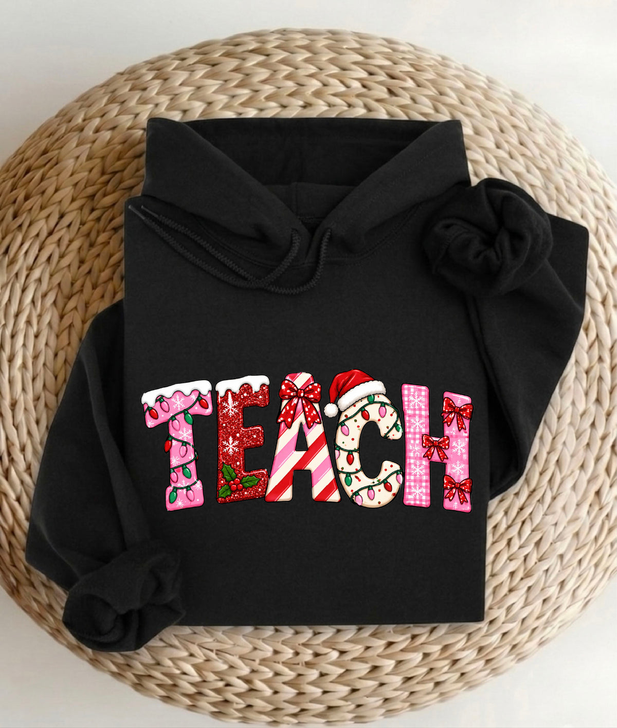 Teach Xmas T-Shirt, Sweatshirt, Hoodie