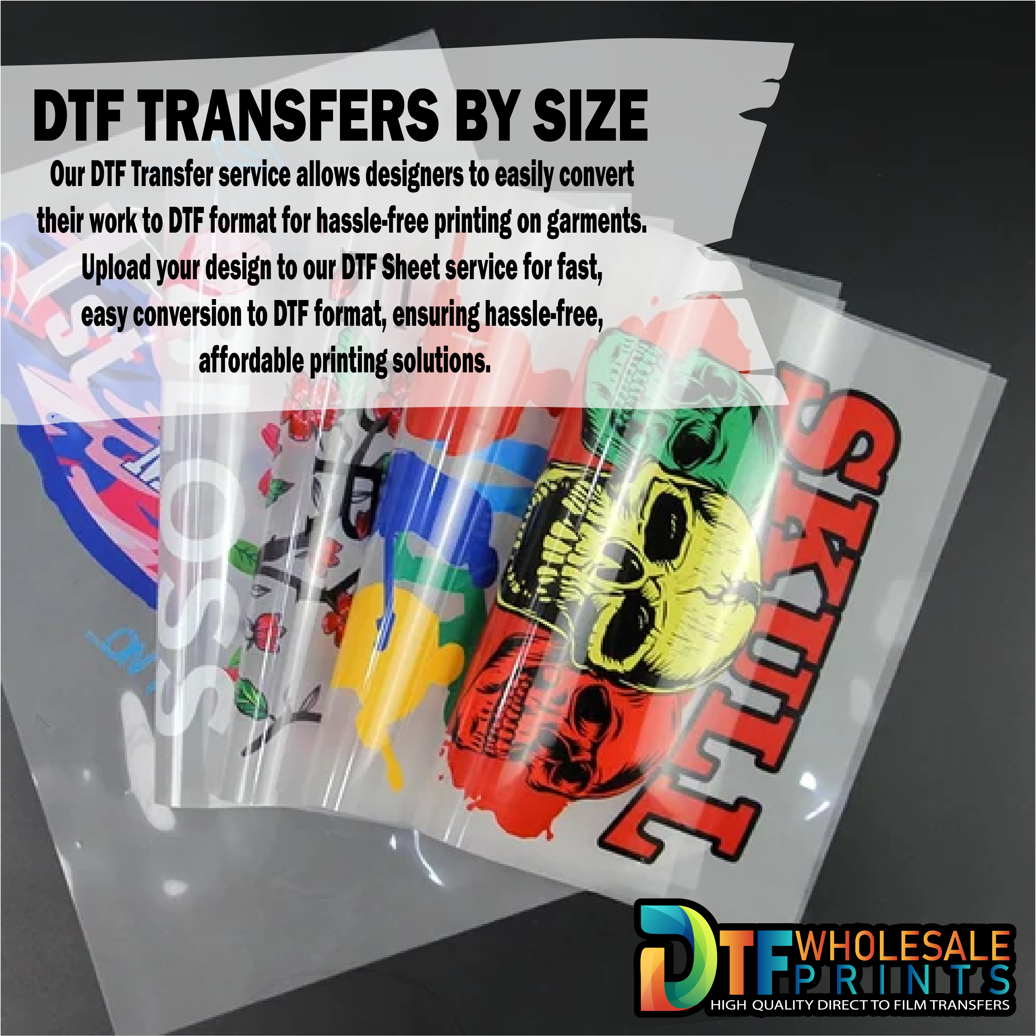 DTF Transfers by Size