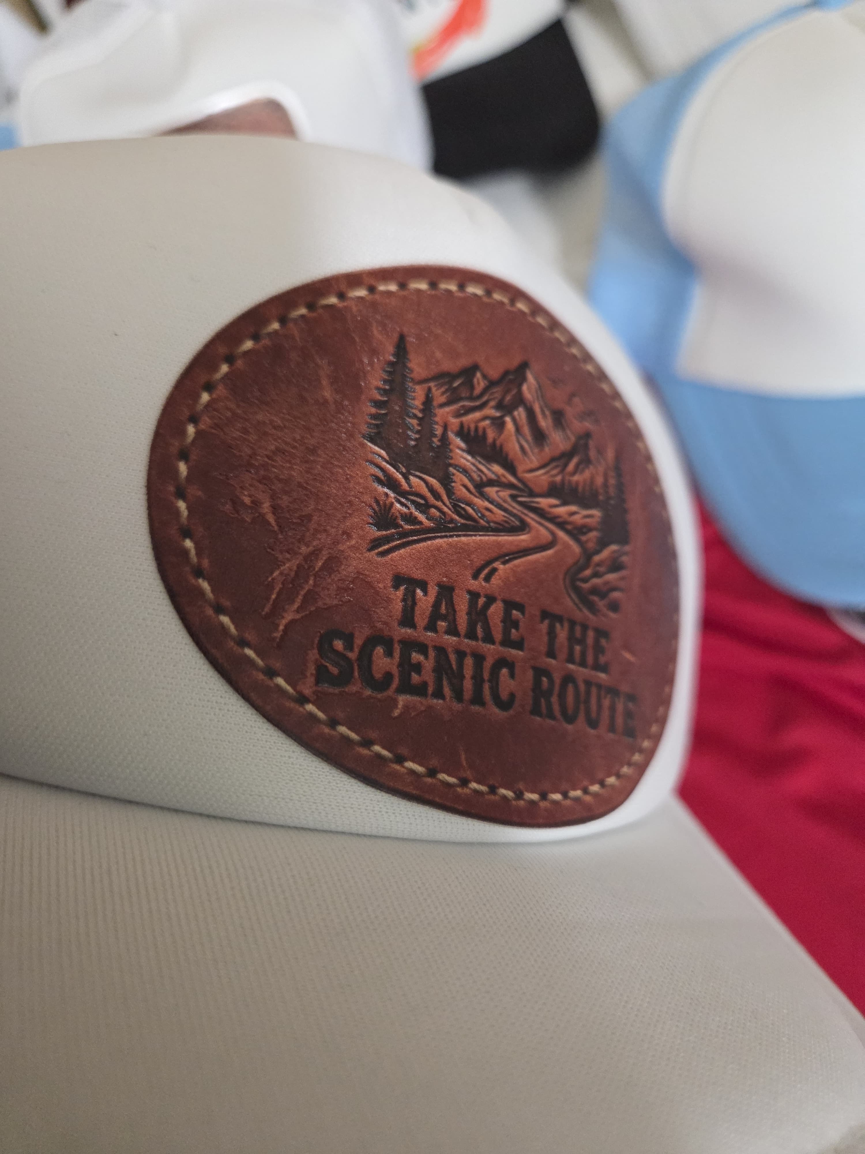Custom Hat 3D UV Patch Print Same Day Printing and Shipping