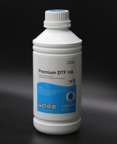 Premium DTF Ink -- Textile Pigment Ink 1L/Bottle Special designed for I3200A I1600 XP600