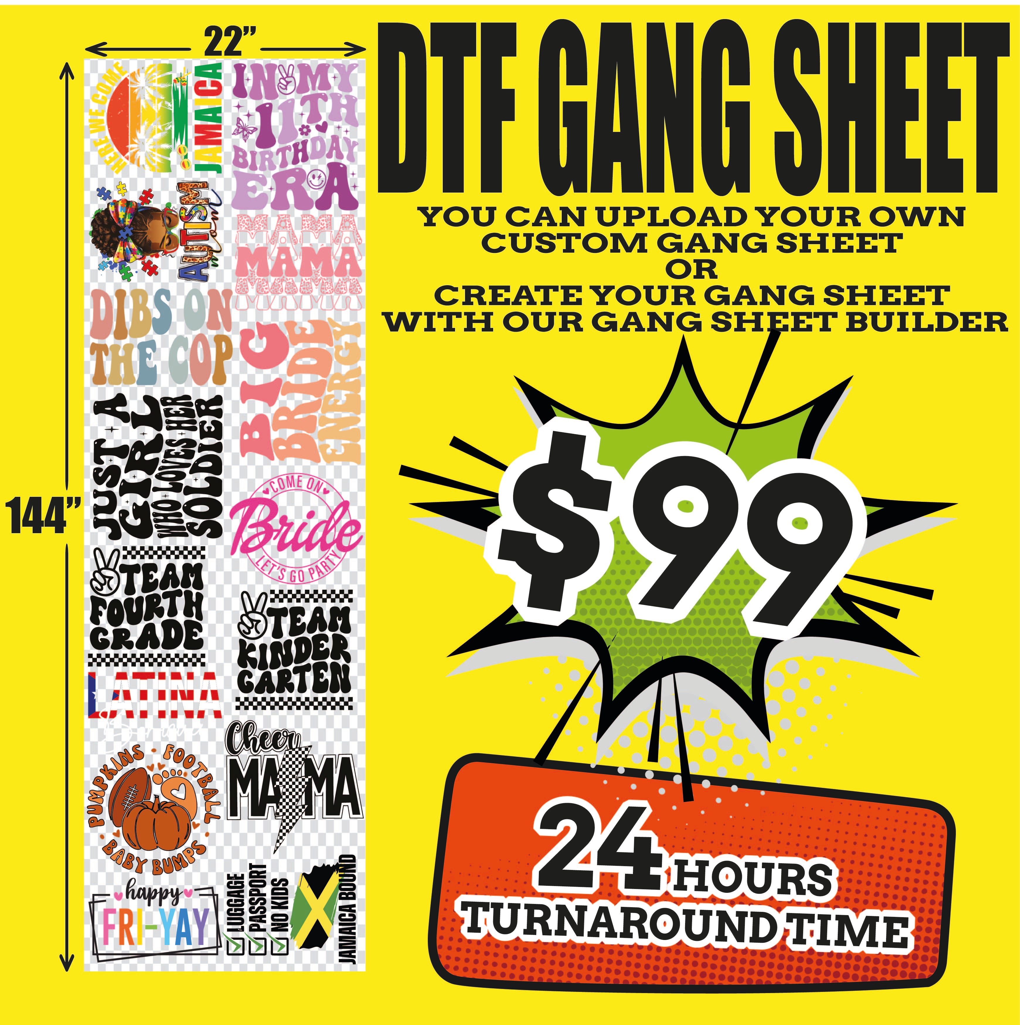 DTF Gang Sheet