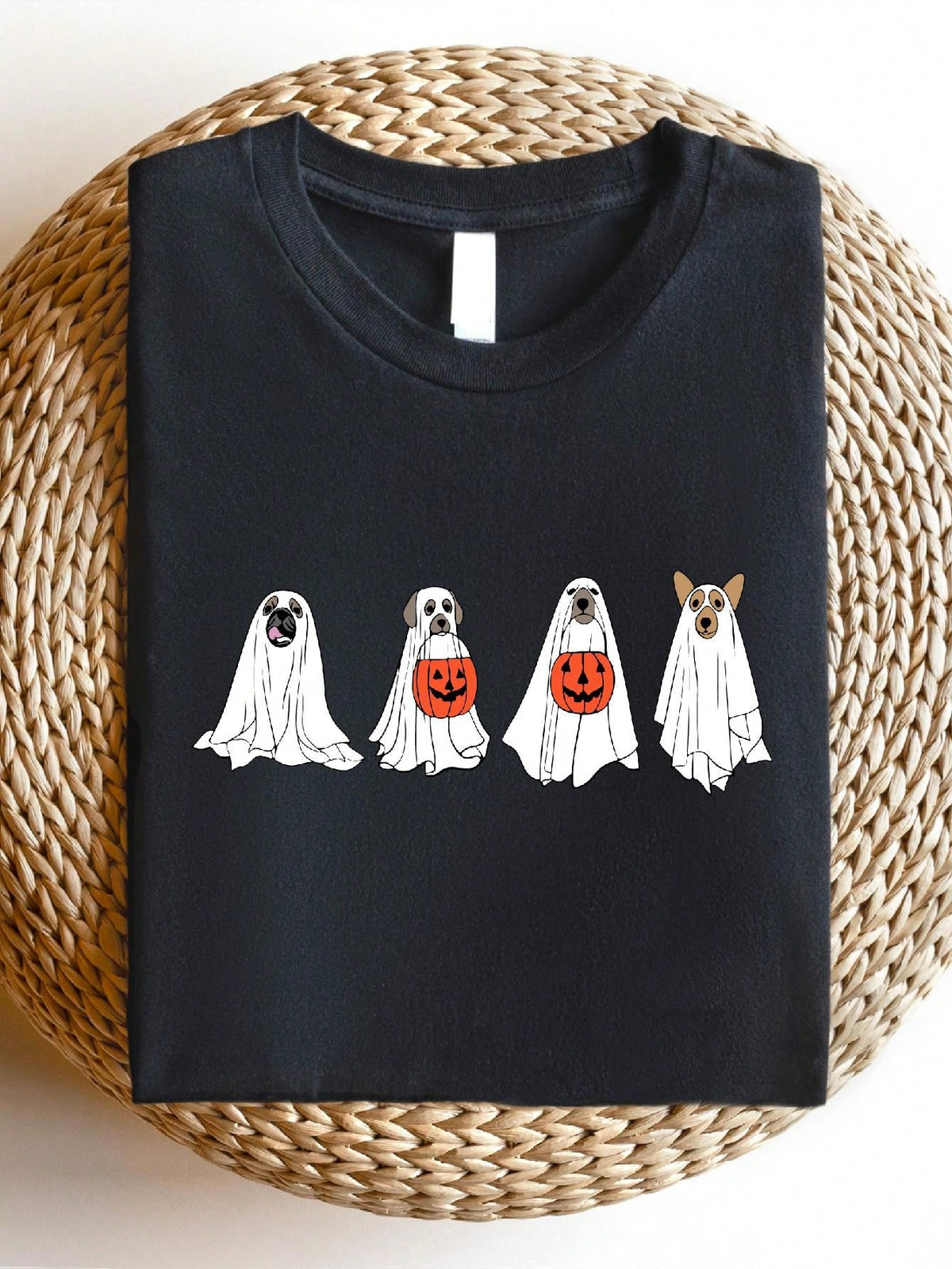 Halloween Ghost Dog T-Shirt