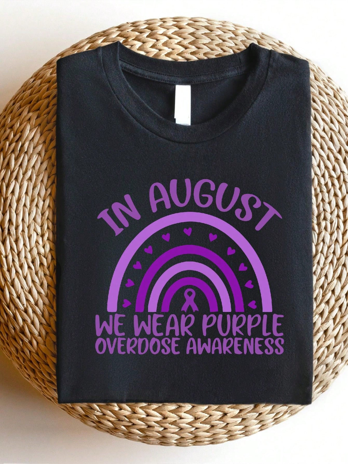 We Wear Purple In August T-Shirt